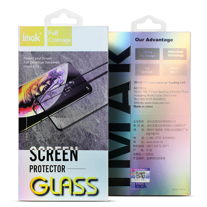 Imak - IMAK Xiaomi 13 Lite Härdat Glas Skärmskydd 3D - Svart