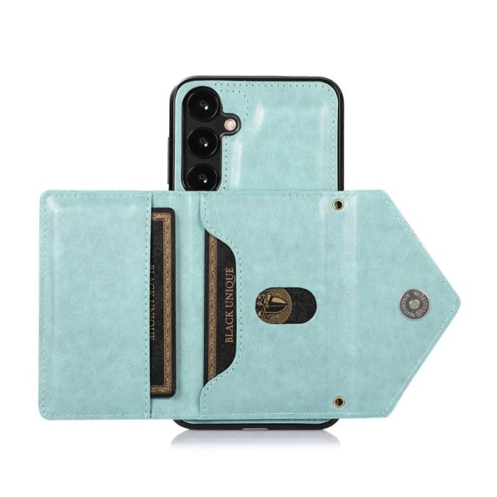 OEM - Mobilfodral för Samsung Galaxy S26 Konstläder + TPU - Grön