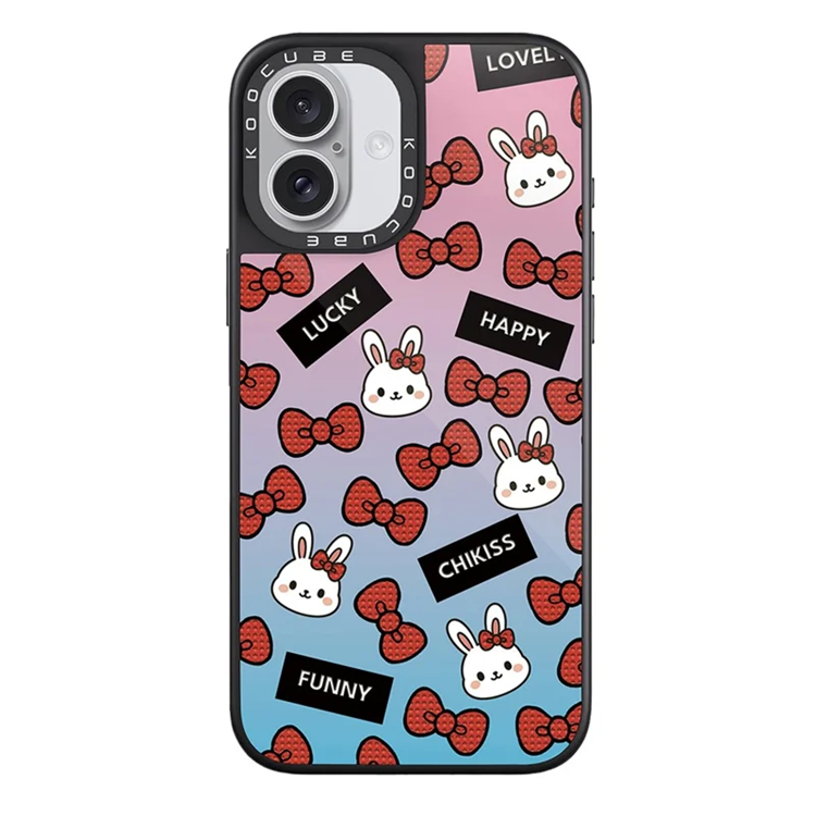 iPhone 16 Mobilskal MagSafe Aluminium Silikon (Style I) | 2353 | AlltMobil