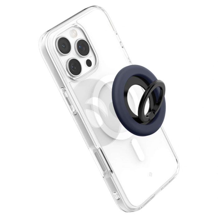 Spigen - Spigen Mobil Ringhållare Magsafe Magnetic Nano Pop - Marinblå