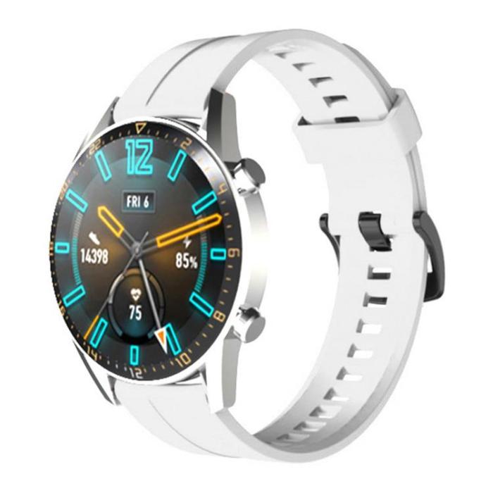 UTGATT1 - Ersättningsarmband till Huawei Watch GT / GT 2 / GT2 Pro - Vit
