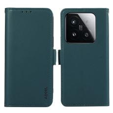 ABEEL - ABEEL Mobilskal till Xiaomi 15T KonstL&auml;der RFID-Skydd - Gr&ouml;n