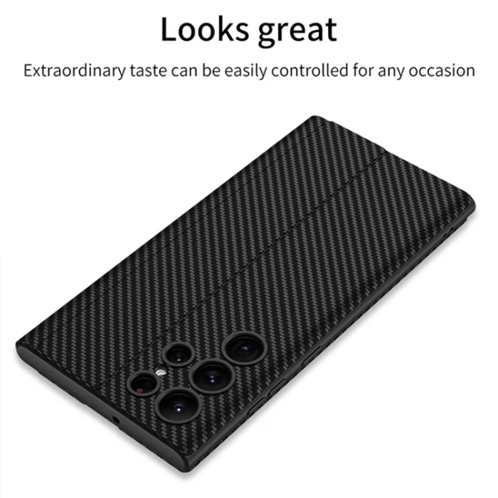 GKK - GKK Galaxy S23 Ultra Mobilfodral Magnetic PU-Läder - Svart