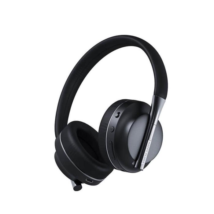 Thomson - Happy Plugs Play Hörlurar Over-Ear 85dB Trådlös - Svart