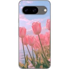 iSecrets - Mobilskal till Google Pixel 8 med Rosa Tulpaner