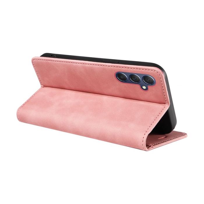 BETOPNICE - BETOPNICE 003 för Samsung Galaxy M54 5G Plånboksfodral Konstläder - Rosa