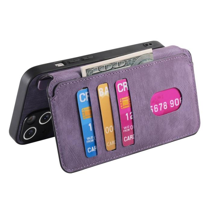 CASENEO - CASENEO MW-03 Plånboksfodral för Xiaomi 15T Pro Konstläder - Lila