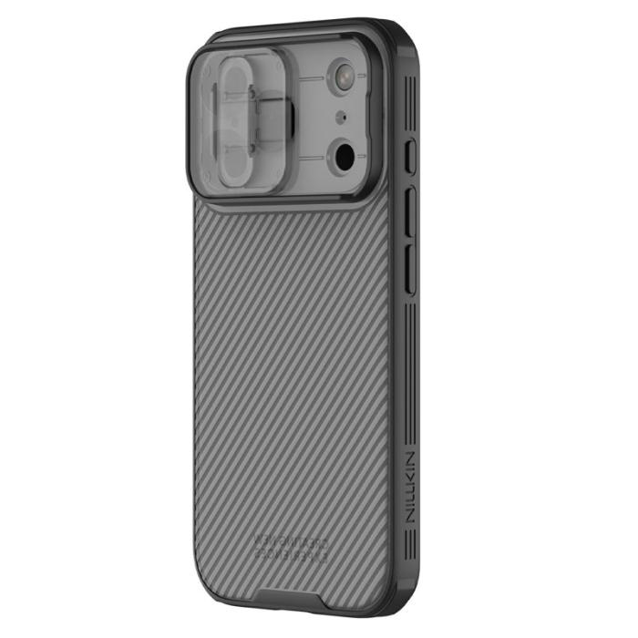 Nillkin - NILLKIN Camshield Pro Mobilskal till iPhone 17 Pro TPU + PC Klar Svart