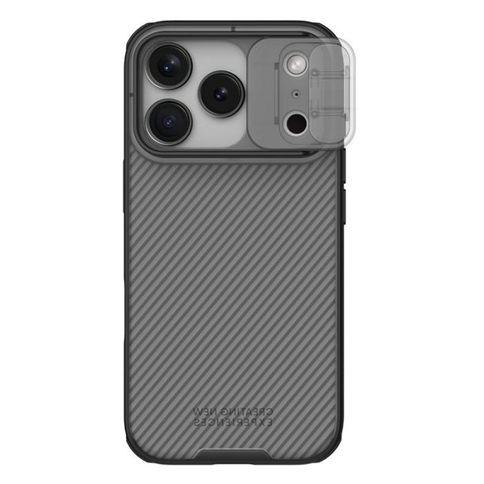 Nillkin - NILLKIN Camshield Pro Mobilskal till iPhone 17 Pro TPU + PC Klar Svart