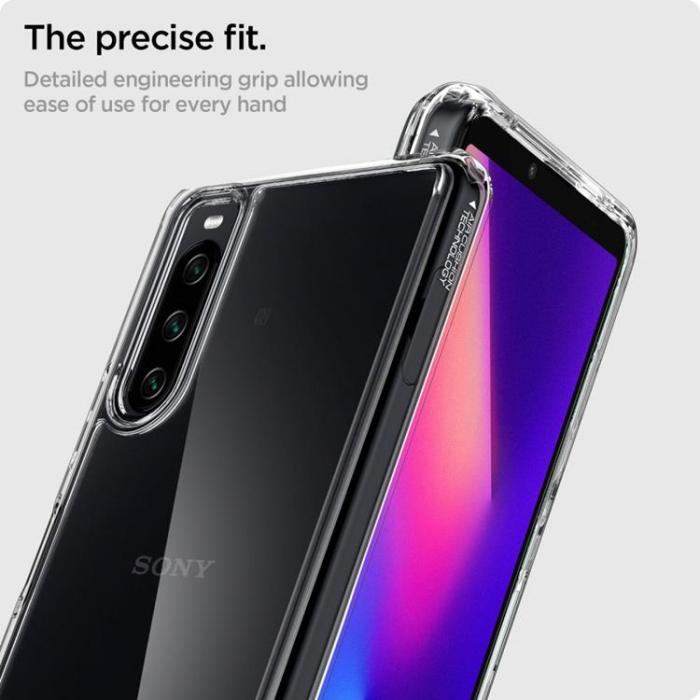 UTGATT1 - Spigen Ultra Hybrid Skal Sony Xperia 10 IV - Crystal Clear