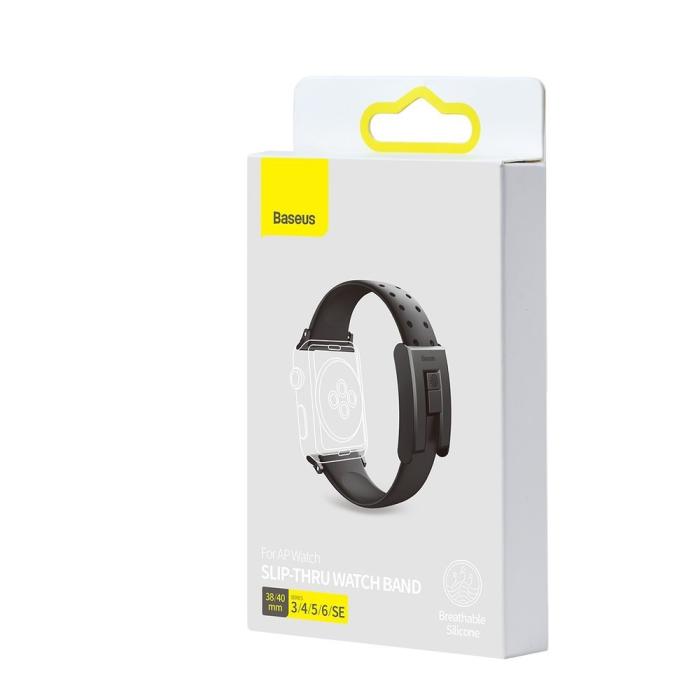 BASEUS - Baseus Slip-Thru Band till Apple Watch 3/4/5/6/SE 38mm/40mm