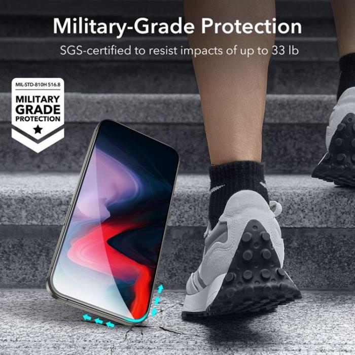 ESR - [2-Pack] ESR iPhone 15 Pro Max Härdat Glas Skärmskydd