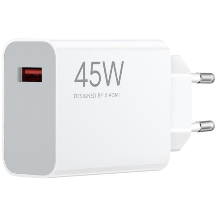 Xiaomi - Xiaomi Snabbladdare 45W USB-A QC 3A MDY-17-EF - Vit