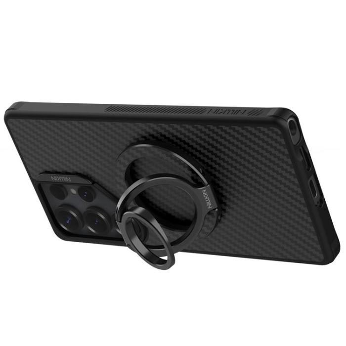 Nillkin - NILLKIN Magnetisk Ringhållare Kickstand Aramid Fiber Aluminiumhållare