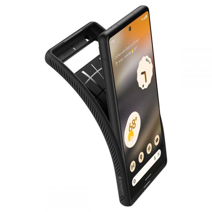 UTGATT - Spigen Liquid Air Skal Google Pixel 6a - Matte Svart