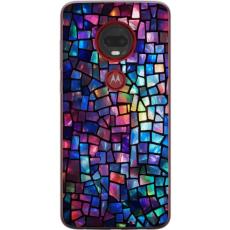 iSecrets - Genomskinligt Skal kompatibel med Motorola Moto G7 Plus med Disco