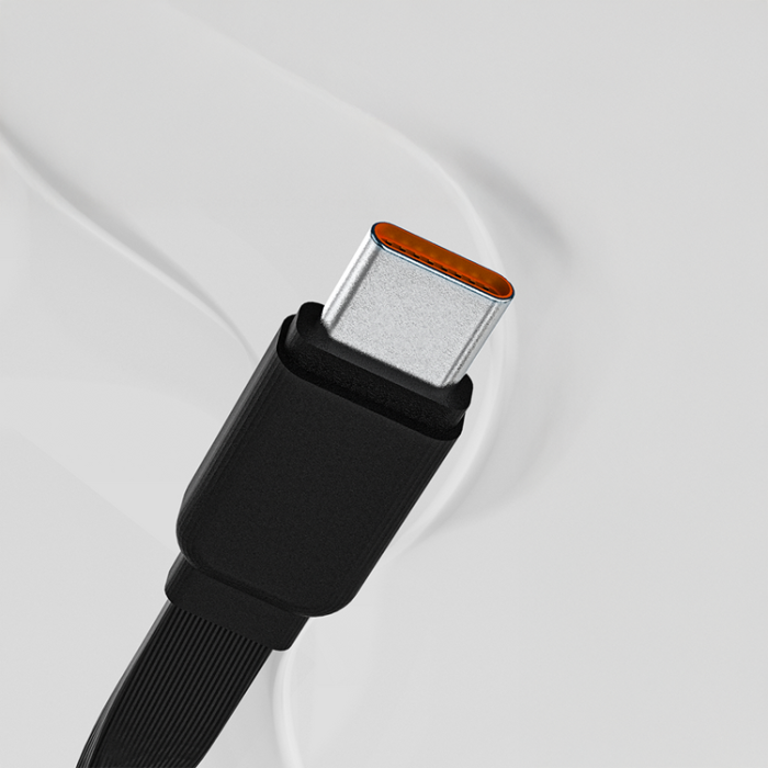 Dudao - Dudao Powerbank 10000mAh 22.5W med Inbyggda USB-C,Lightning Kablar K32