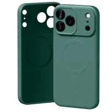 Mercury - Mercury Mobilskal till iPhone 17 Pro Max MagSafe Semi-Silicone - Gr&ouml;n