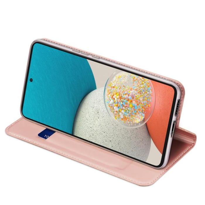 Dux Ducis - DUX DUCIS Skin Series Plånboksfodral Galaxy A13 4G - Rosa Guld