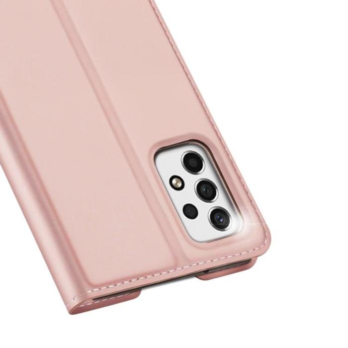 Dux Ducis - DUX DUCIS Skin Series Plånboksfodral Galaxy A13 4G - Rosa Guld