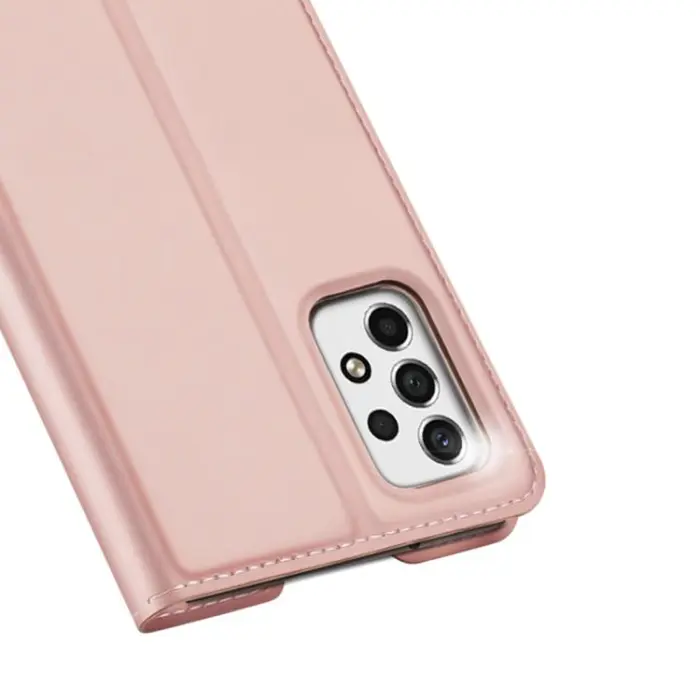Dux Ducis - DUX DUCIS Skin Series Plånboksfodral Galaxy A13 4G - Rosa Guld