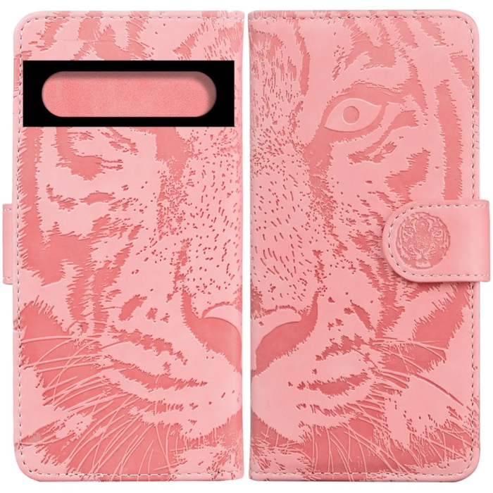 Taltech - Google Pixel 7 Plånboksfodral Textur - Rosa