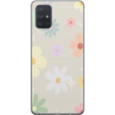 iSecrets - Mobilskal till Samsung Galaxy A71 med fejdande blommor