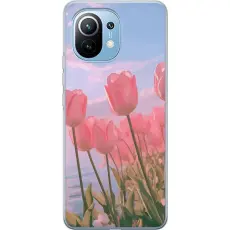 Gustaf - Mobilskal till Xiaomi Mi 11 med Rosa Tulpaner