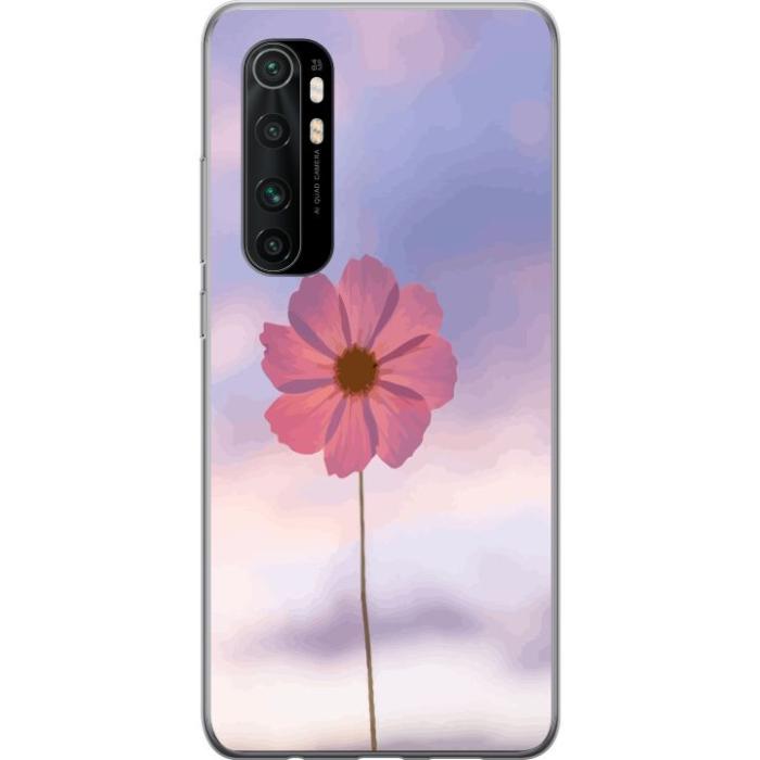 iSecrets - Mobilskal till Xiaomi Mi Note 10 Lite med Rosa blomma
