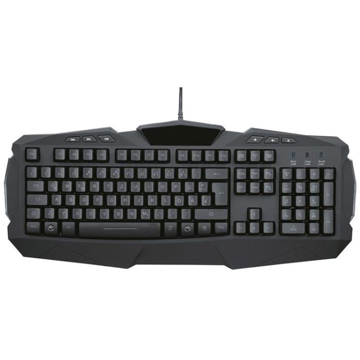 UTGATT1 - URAGE Gamingtangentbord Illuminated Nordisk Layout