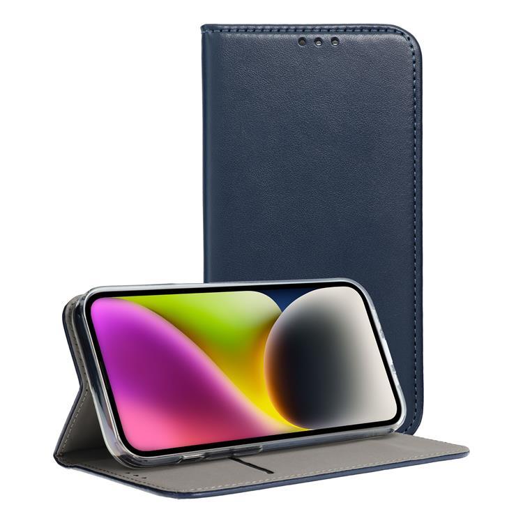 Smart Magneto Plånboksfodral För Galaxy A34 5G - Marinblå | 2353 | AlltMobil