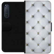 Gustaf - Pl&aring;nboksfodral till Sony Xperia 5 II med Fancy