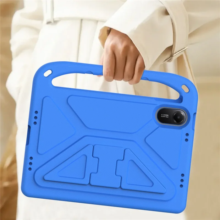 A-One Brand - Xiaomi Redmi Pad 2 Skal EVA Handgrepp Kickstand - Blå
