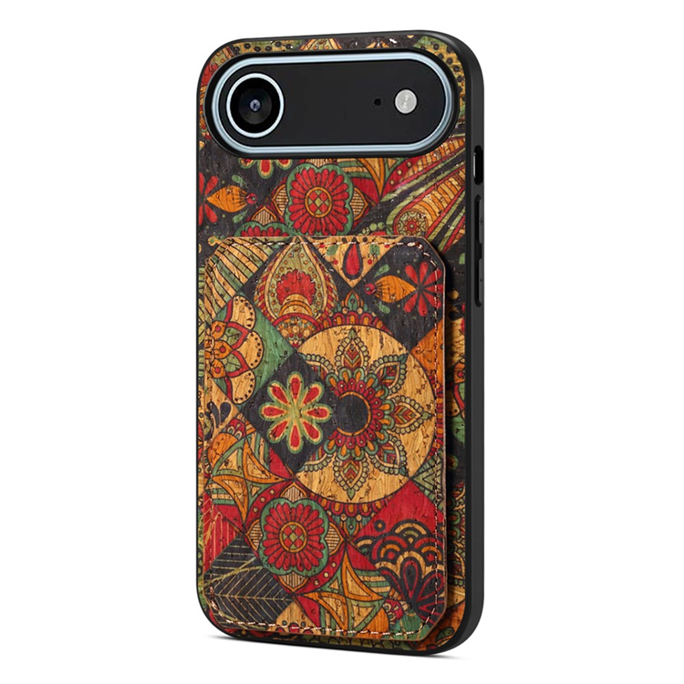 iPhone Air Mobilskal Korthållare Blommor - Höst / Gul | 2353 | AlltMobil