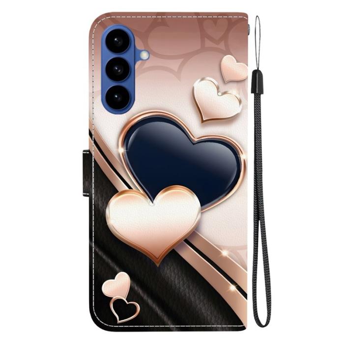 OEM - Samsung Galaxy S26 / S26 Pro Fodral Äkta Läder Ställ - Love
