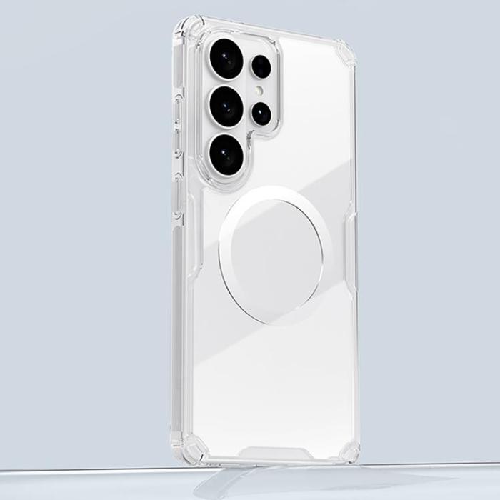 Nillkin - Nillkin Mobilskal för Galaxy S26 Ultra MagSafe Nature TPU Pro - Vit