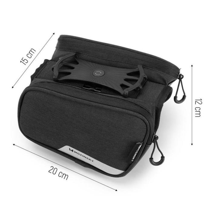 UTGATT1 - Wozinsky Cykelram Framväska Telefonfodral 1.5L