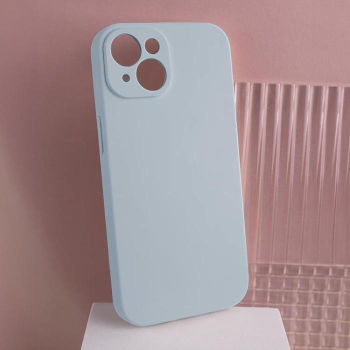 OEM - iPhone 14 Mobilskal Silikon - Babyblå