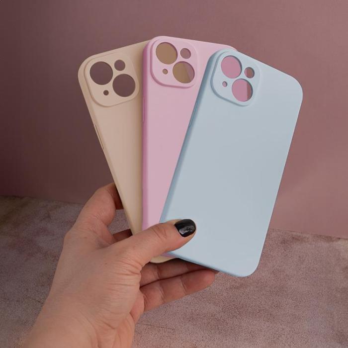 OEM - iPhone 14 Mobilskal Silikon - Babyblå