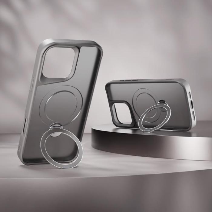 Etteri - Etteri iPhone 16 Mobilskal MagSafe Matt Ring - Grå