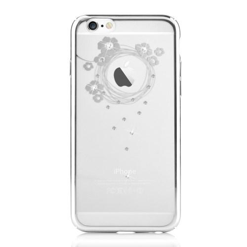 Devia Skal med Swarovski-Stenar till Apple iPhone 6(S) Plus - Garland Silver | 2353 | AlltMobil