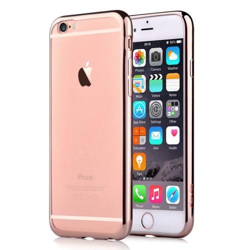 Devia 0.8mm Flexicase Skal till Apple iPhone 6(S) Plus - Rose Gold | 2353 | AlltMobil