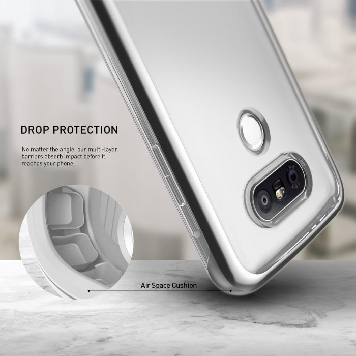 UTGATT5 - Caseology Skyfall Series Skal till LG G5 - Silver