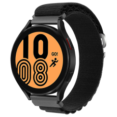 KALEBOL - Kalebol Galaxy Watch 6/6 Classic Armband Nylon - Svart
