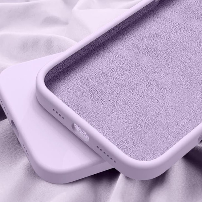 A-One Brand - iPhone 16 Mobilskal MagSafe Liquid Silikon Microfiber Lining - Mörkgrå