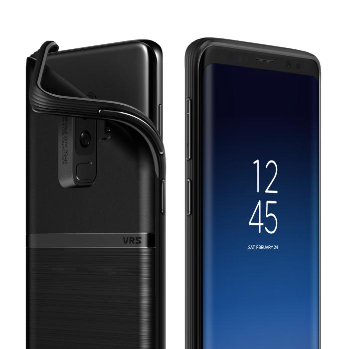 VERUS - Verus Single Fit Skal till Samsung Galaxy S9 Plus - Svart