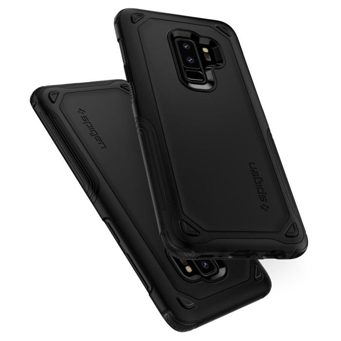 Spigen - Spigen Hybrid Armor Skal till Samsung Galaxy S9 Plus - Svart