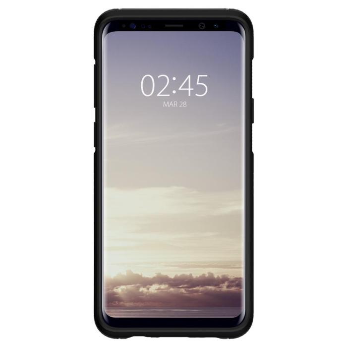 Spigen - Spigen Hybrid Armor Skal till Samsung Galaxy S9 Plus - Svart