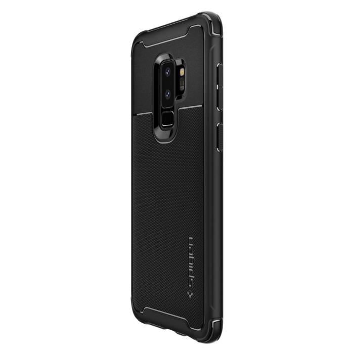 UTGATT4 - SPIGEN Rugged Armor Urban Skal till Samsung Galaxy S9 Plus - Svart