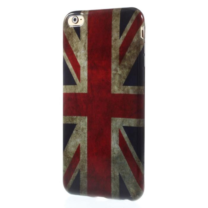 OEM - Flexicase Skal till Apple iPhone 6(S) Plus - Brittiska Flaggan